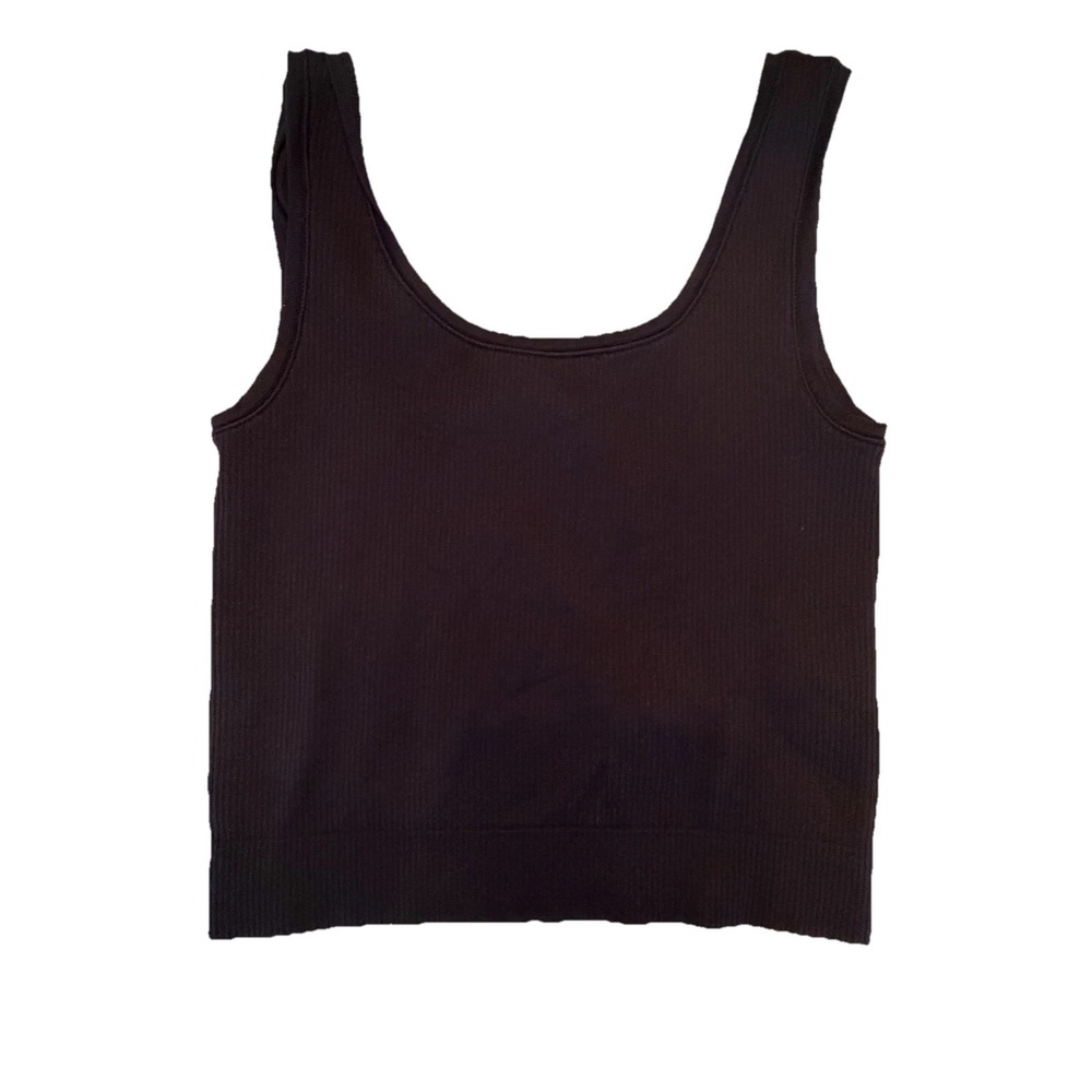 Athleta Women's Size XS Black Cropped Tank Top